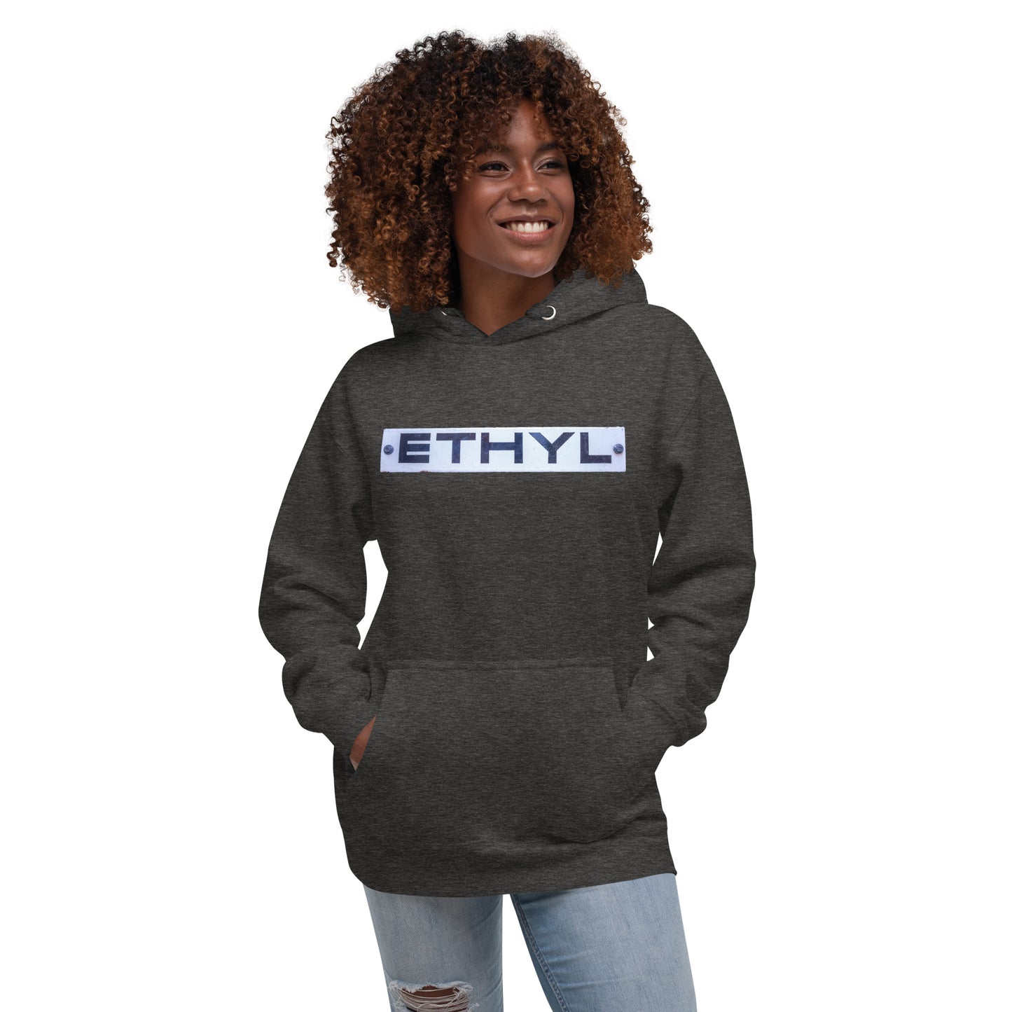 Vintage Ethyl Gas Sign Unisex Hoodie