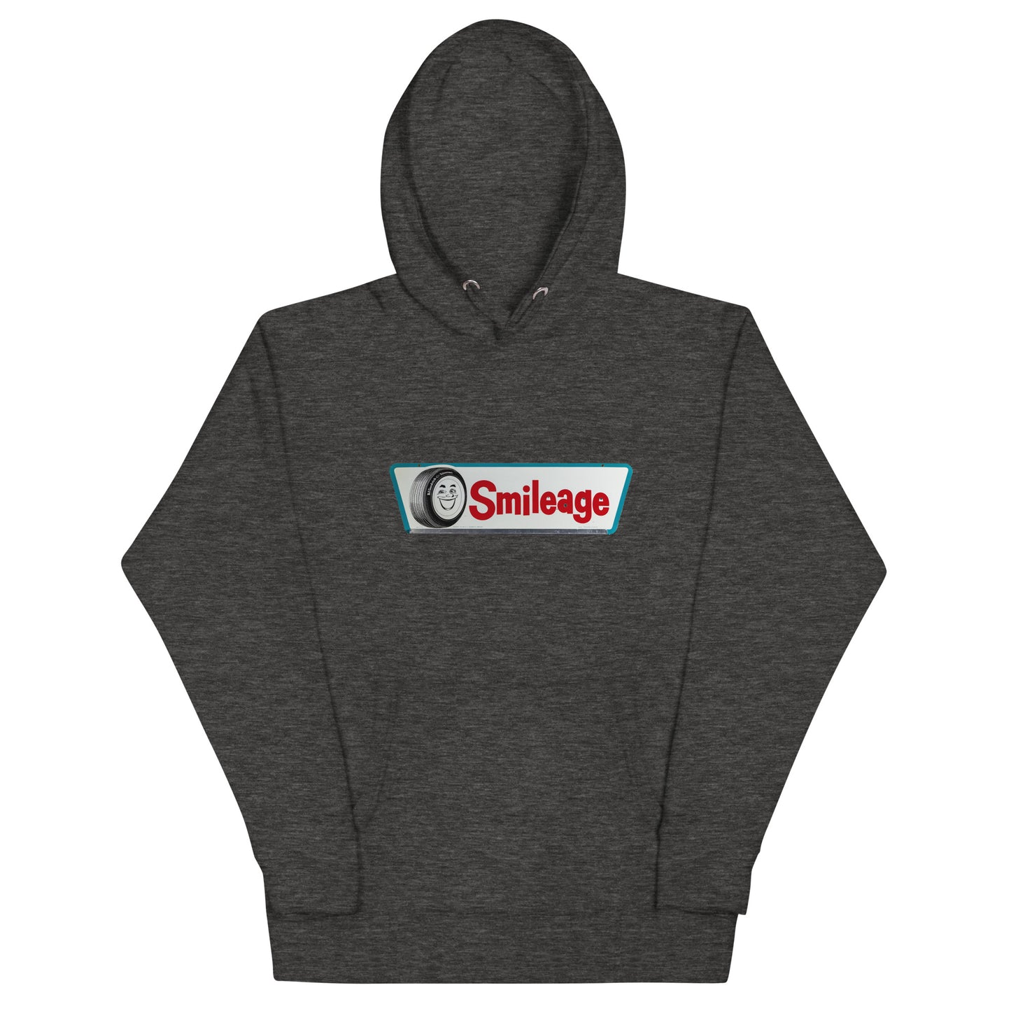 Retro Smileage Tire Sign Unisex Hoodie