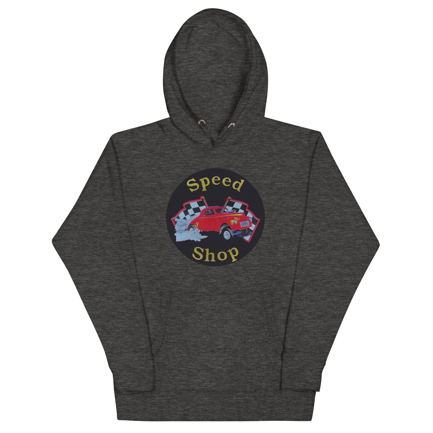 Retro Speed Shop Tin Style Unisex Hoodie