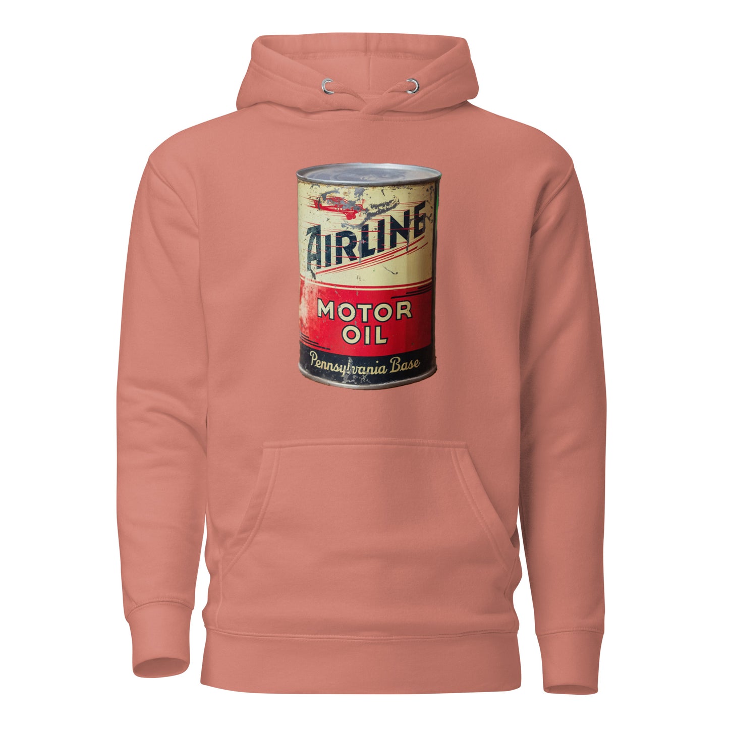 Aviation Oil Soup Can Style Unisex Hoodie