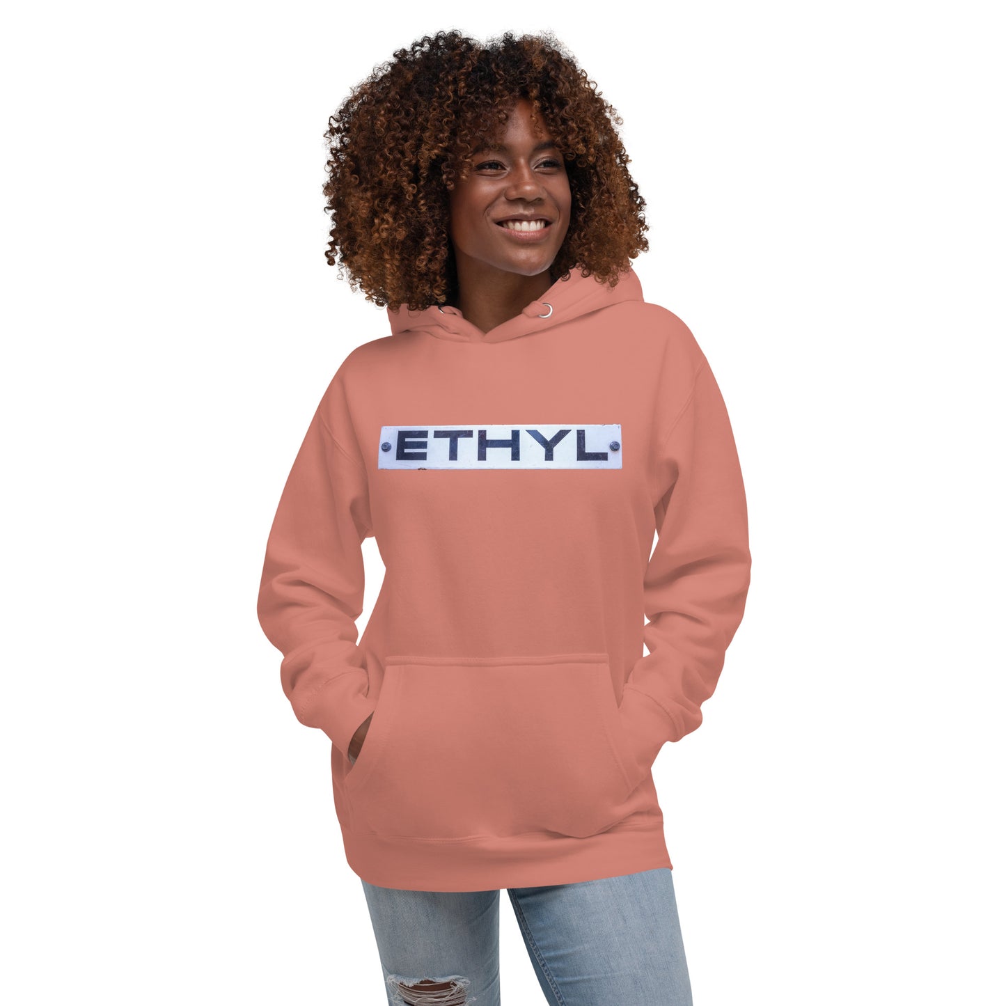 Vintage Ethyl Gas Sign Unisex Hoodie