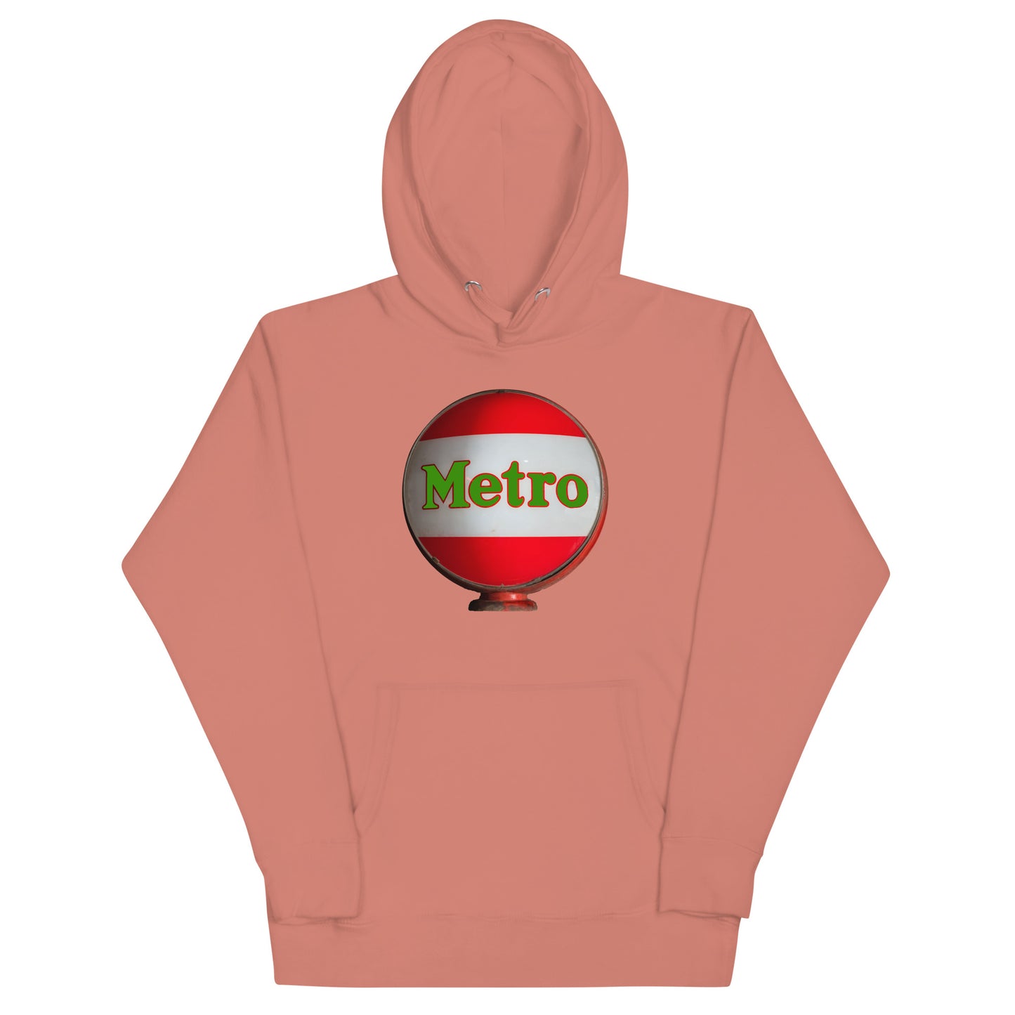 Retro Metro Globe Style Unisex Hoodie