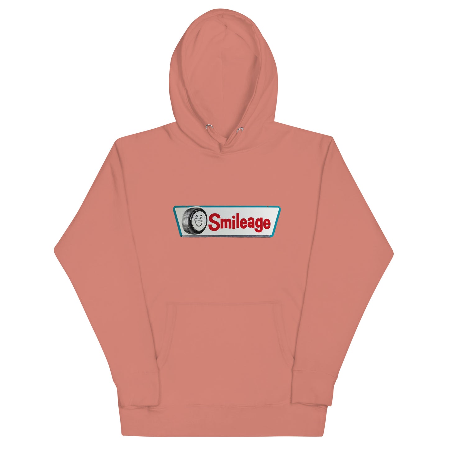 Retro Smileage Tire Sign Unisex Hoodie