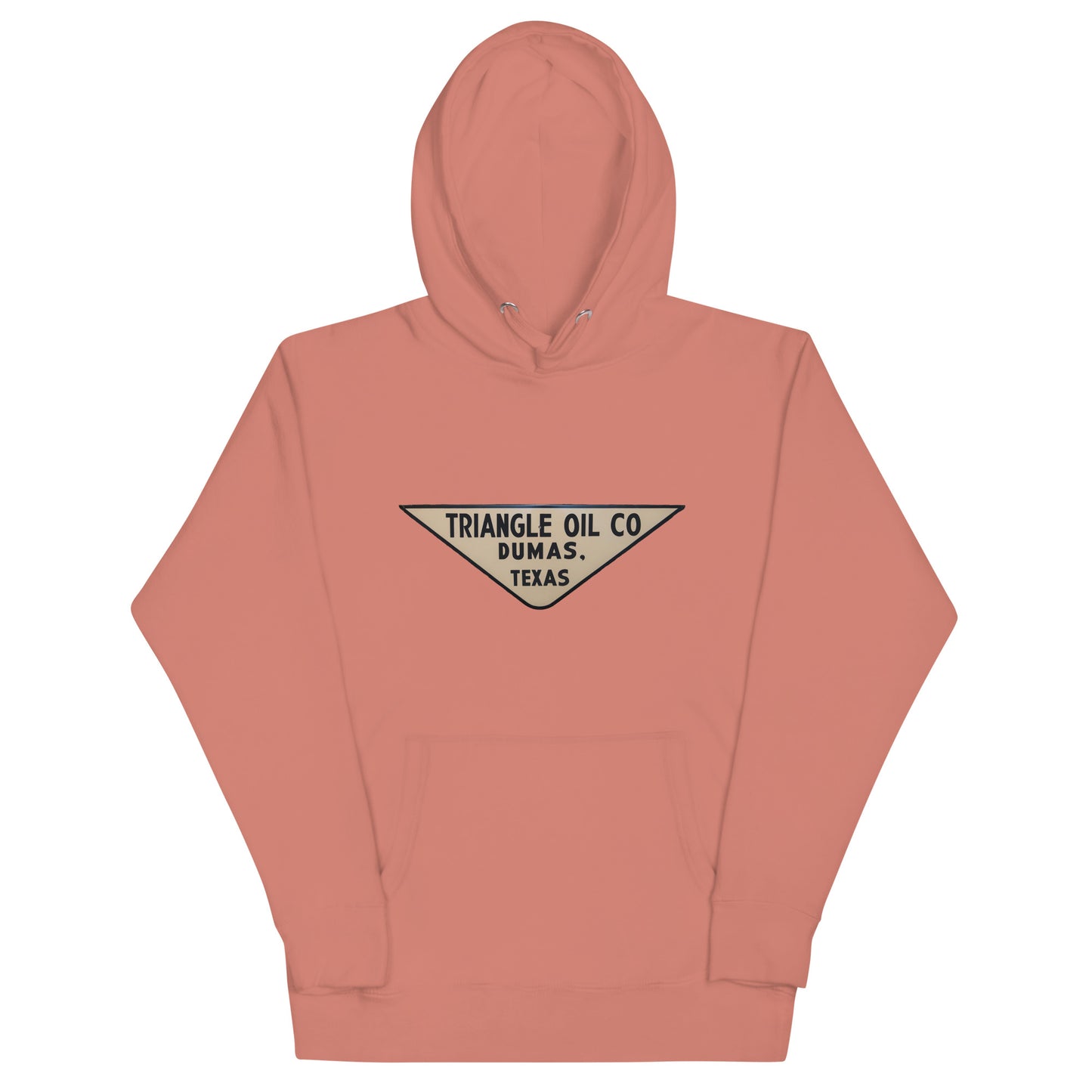 Retro Triangle Oil Company Tin Style Unisex Hoodie