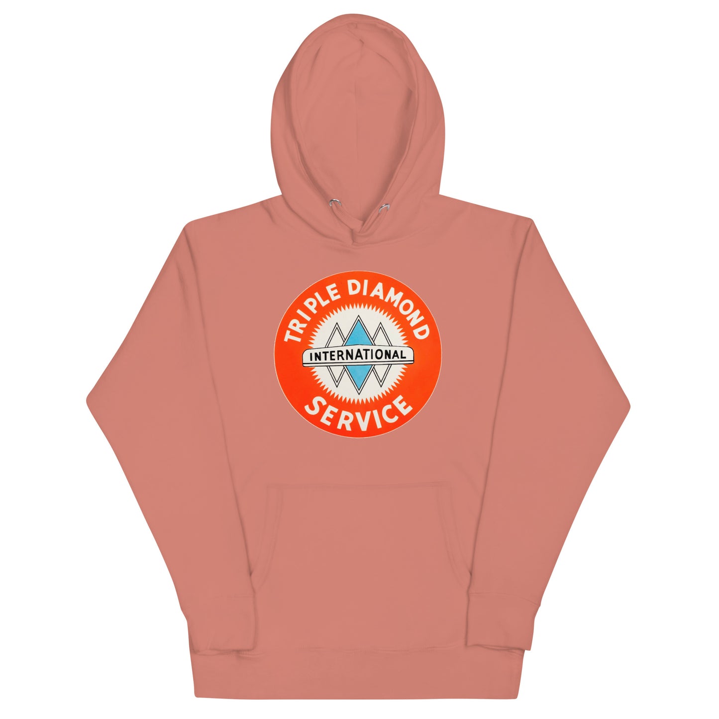 Triple Diamond Service Tin Style Unisex Hoodie