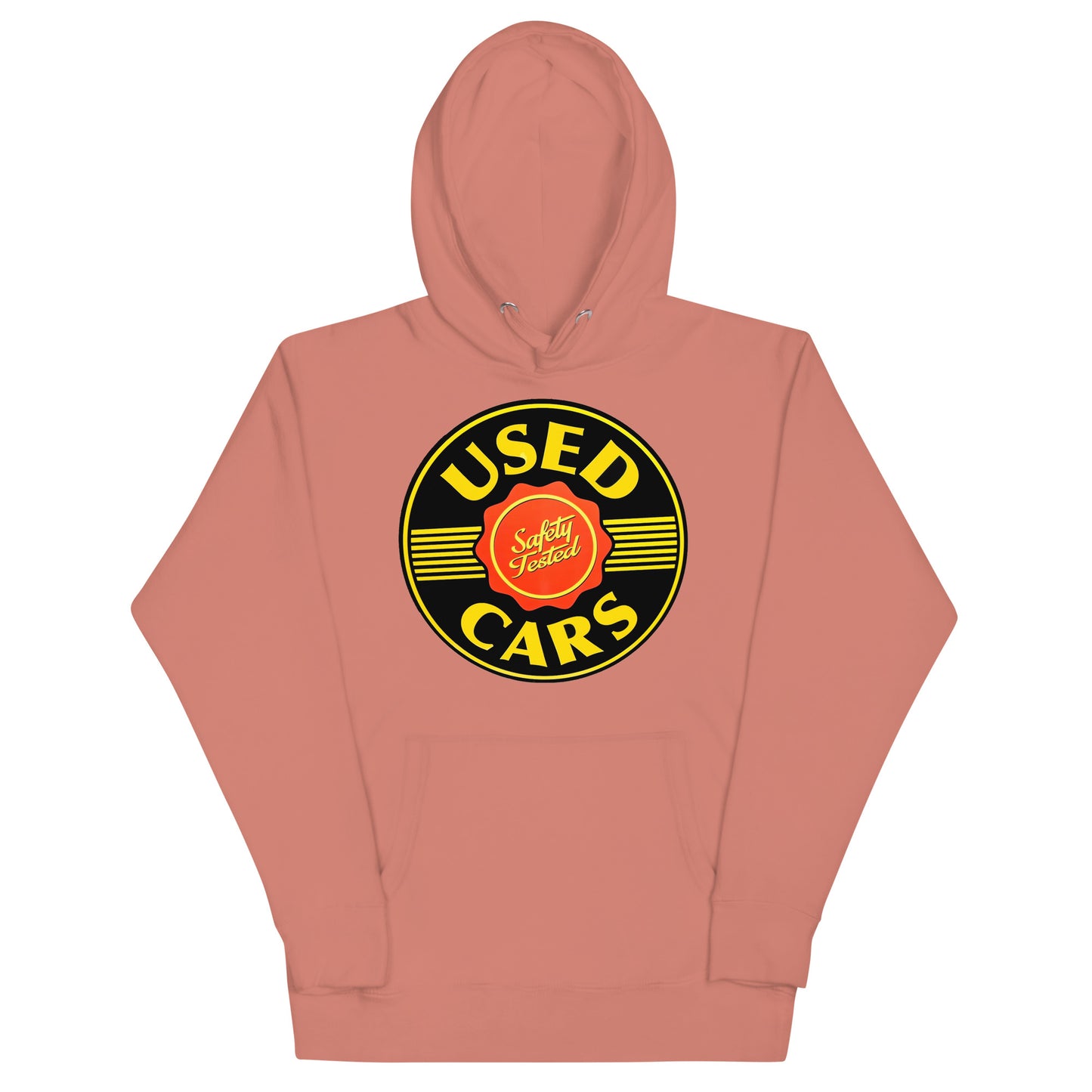 Vintage Porcelain Used Car Sign Unisex Hoodie