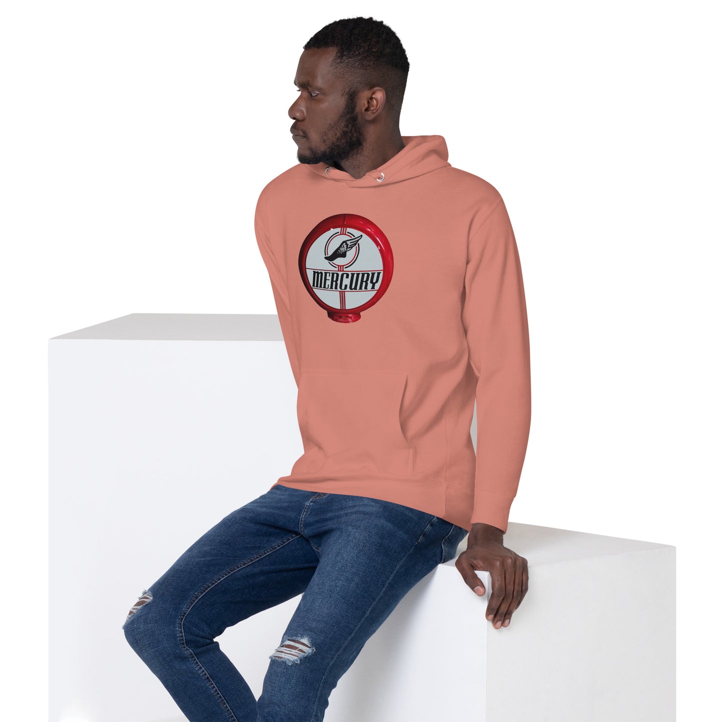 Retro Mercury Gas Globe Style Unisex Hoodie