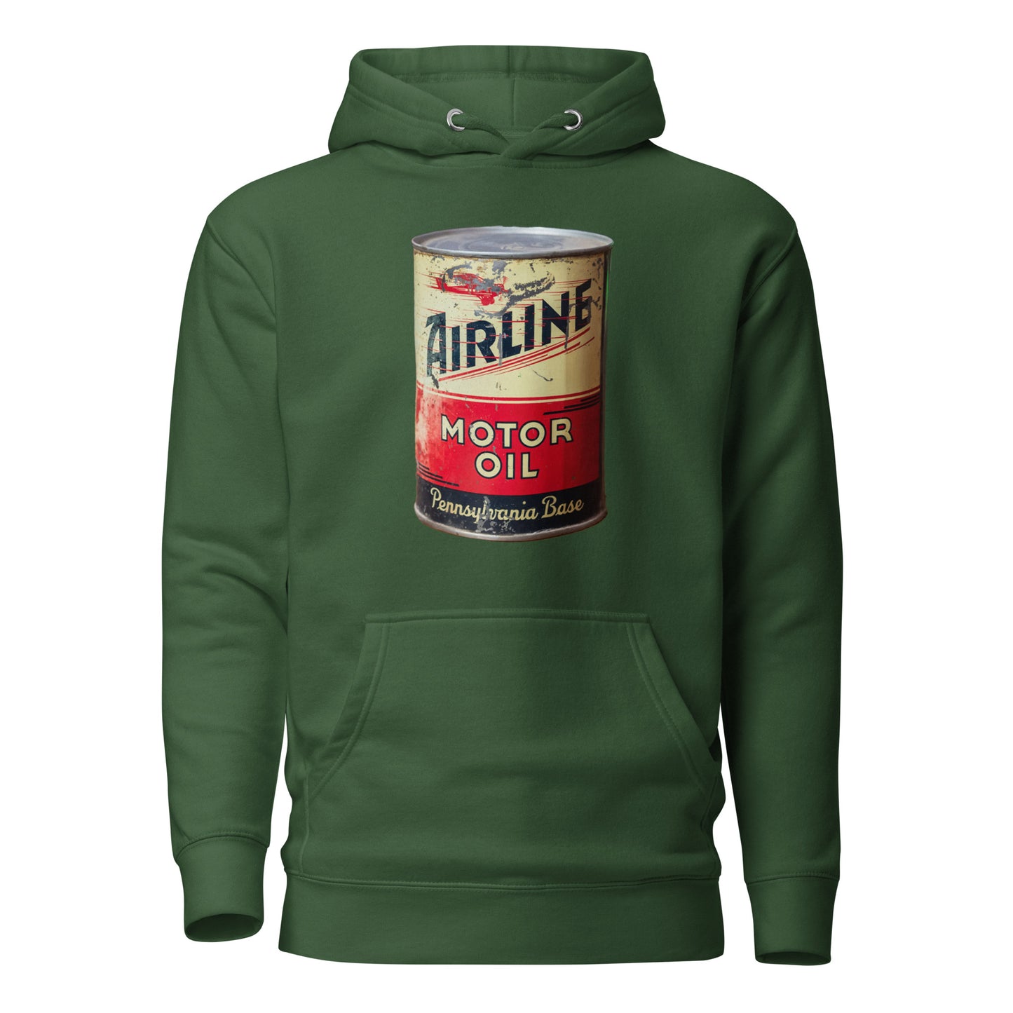 Aviation Oil Soup Can Style Unisex Hoodie