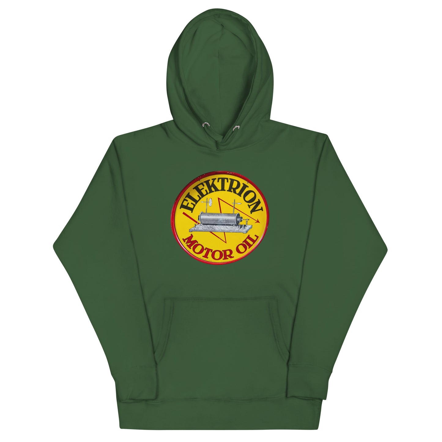 Elektrion Tin Sign Painted Unisex Hoodie