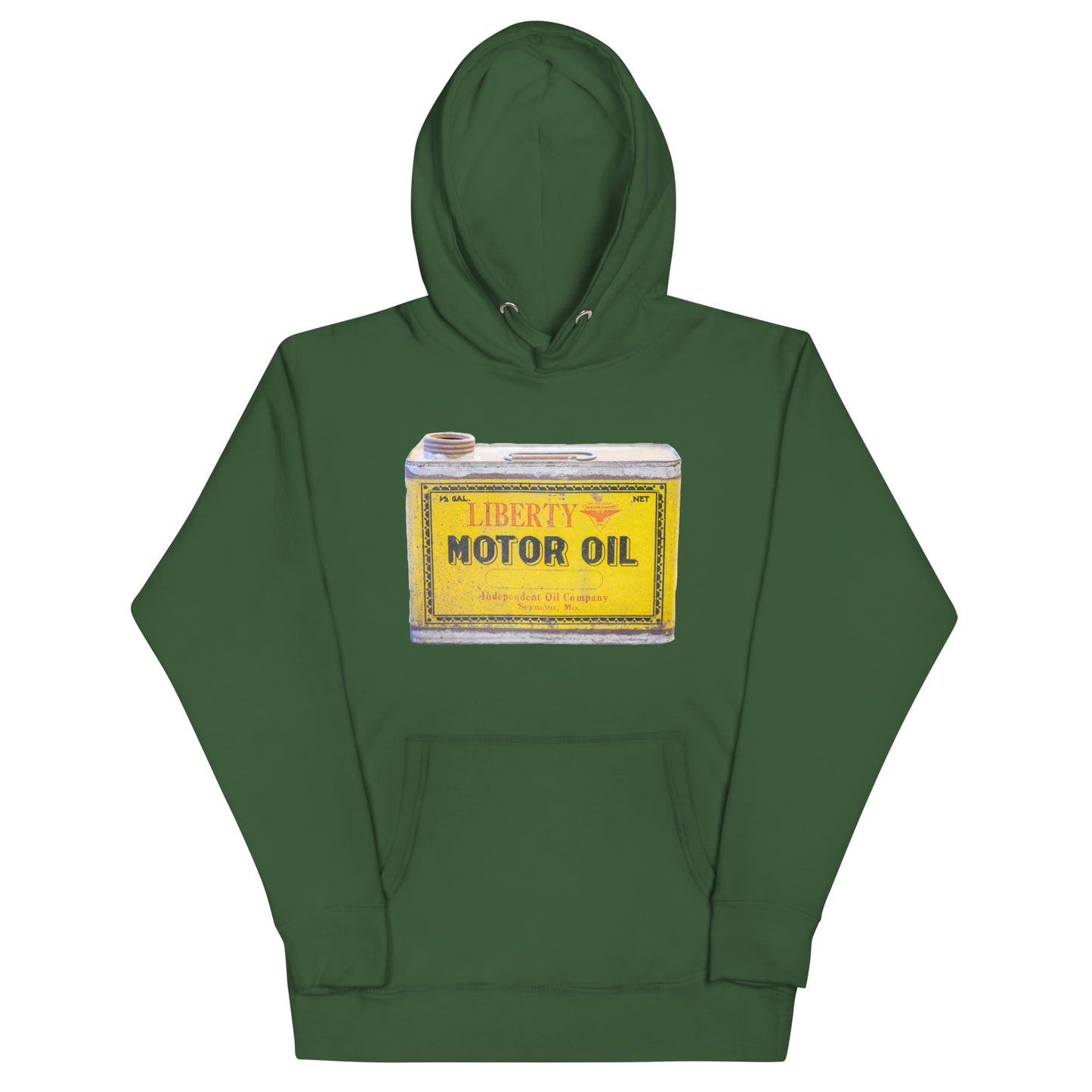 Vintage Patina Oil Can Unisex Hoodie