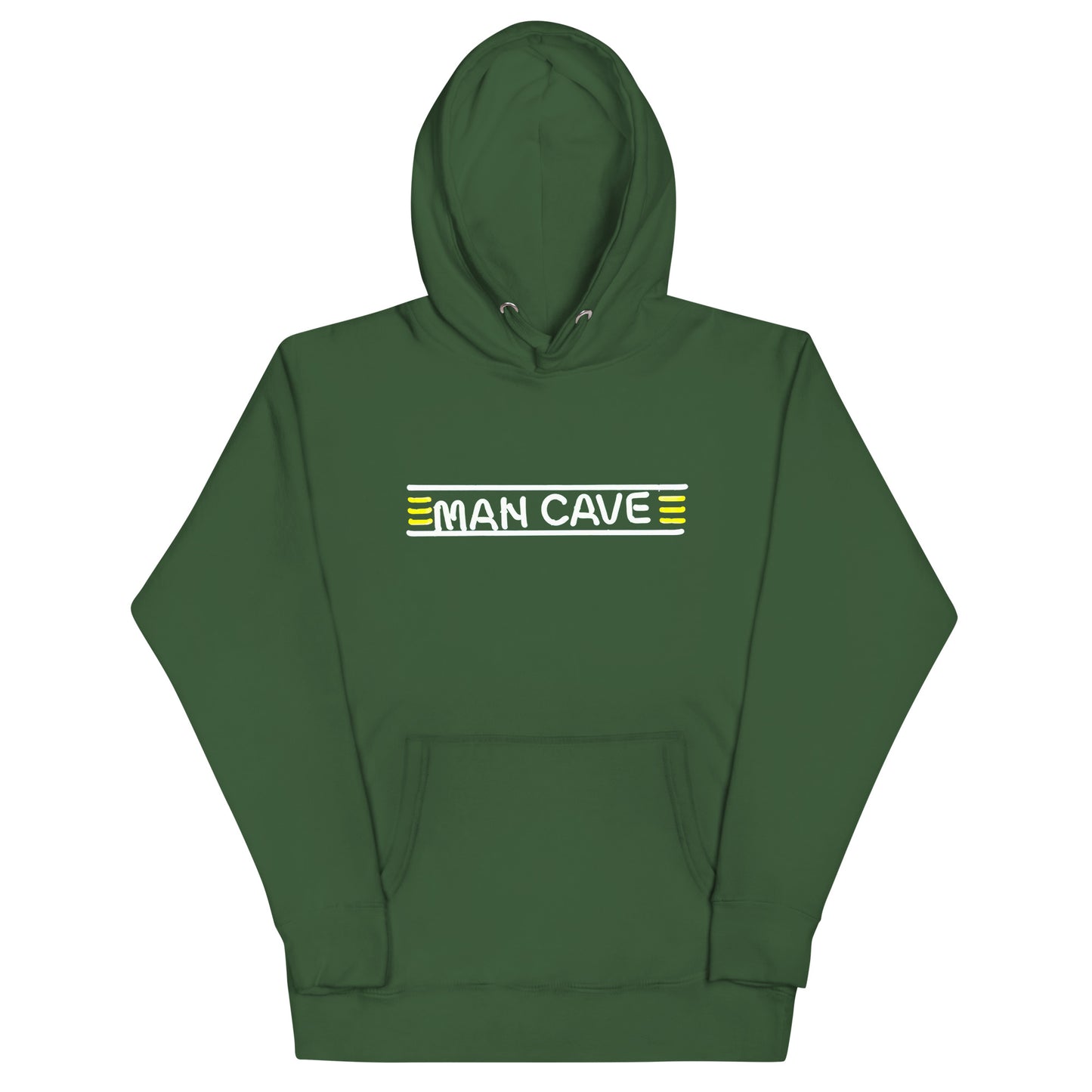 Man Cave Neon Style Unisex Hoodie