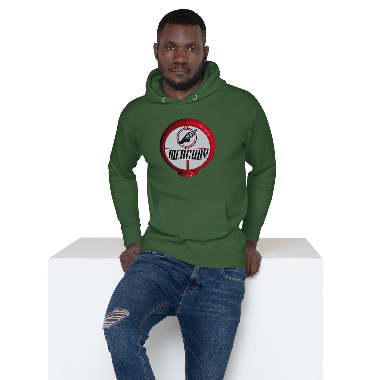 Retro Mercury Gas Globe Style Unisex Hoodie