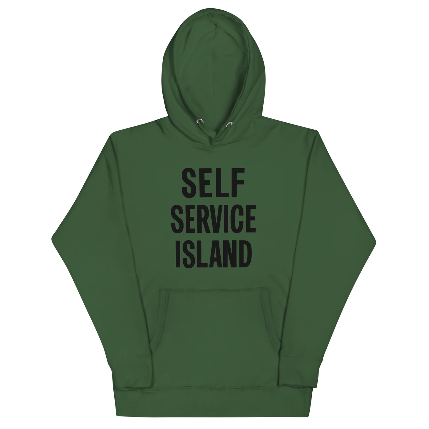 Self Service Island Design Unisex Hoodie