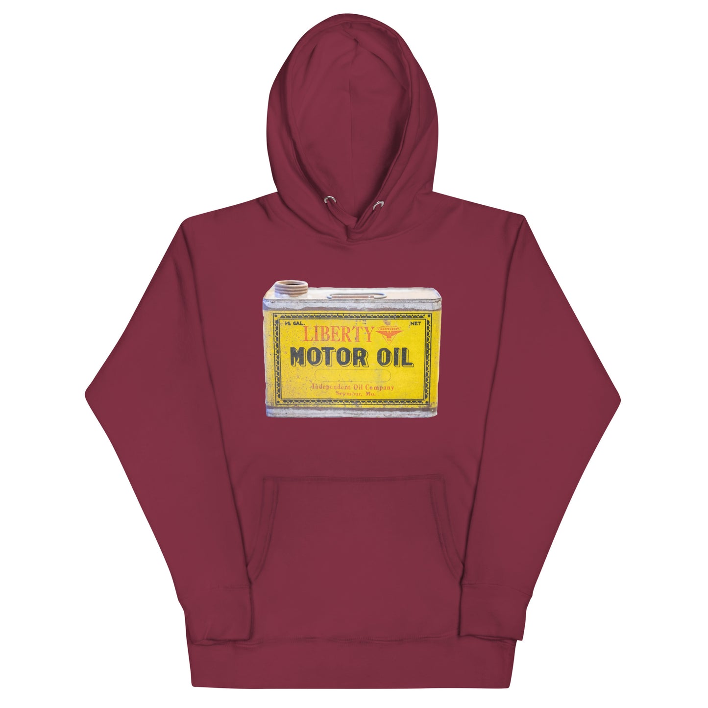 Vintage Patina Oil Can Unisex Hoodie