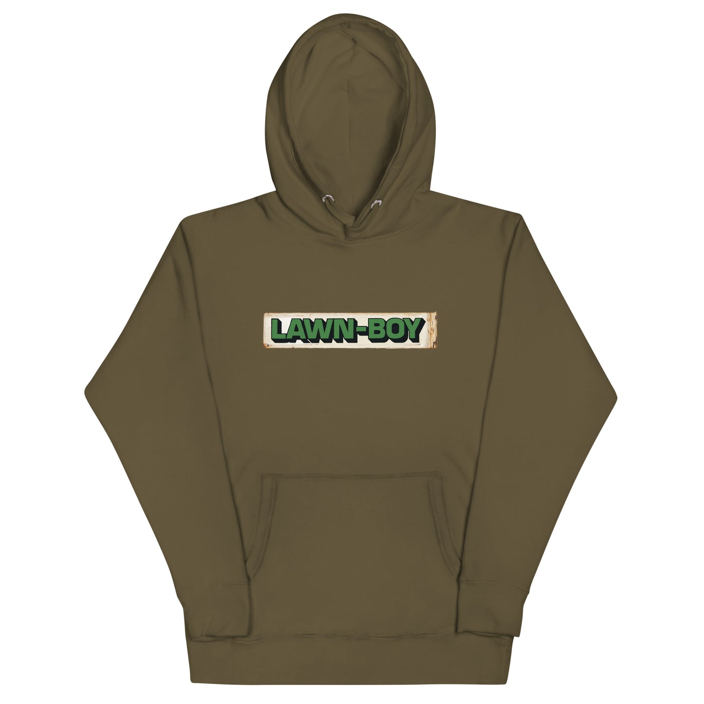 Lawn Boy Porcelain Patina Style Unisex Hoodie