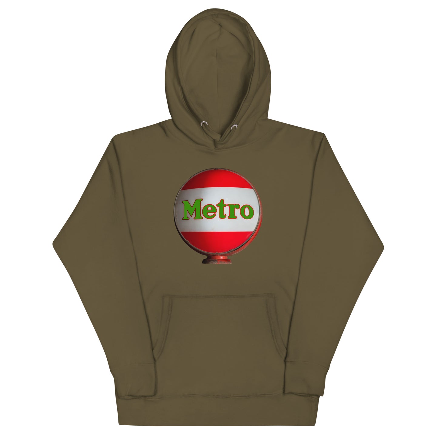 Retro Metro Globe Style Unisex Hoodie