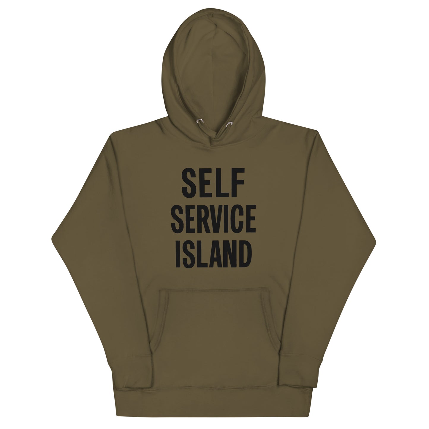 Self Service Island Design Unisex Hoodie