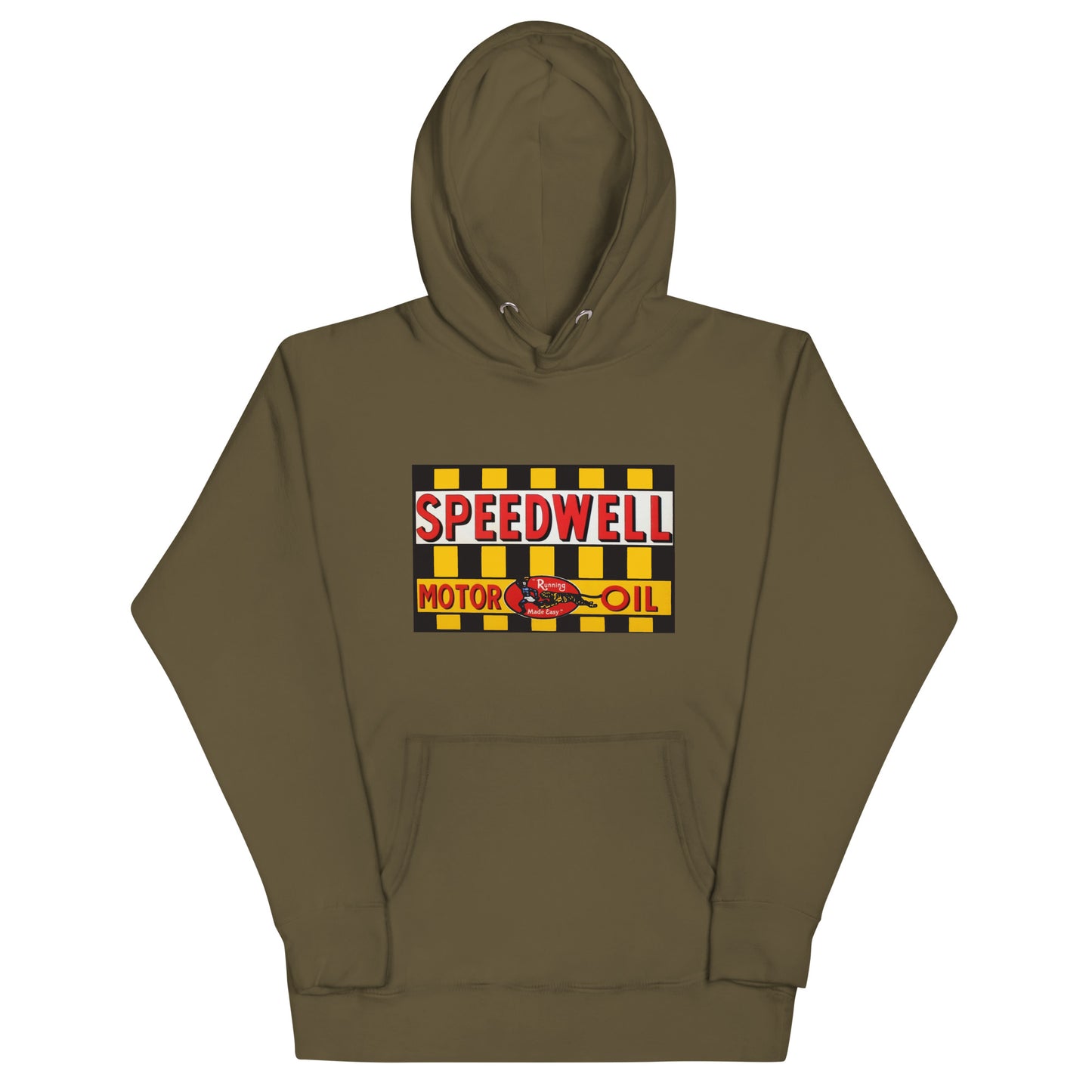 Retro Speedway Tin Syle Unisex Hoodie