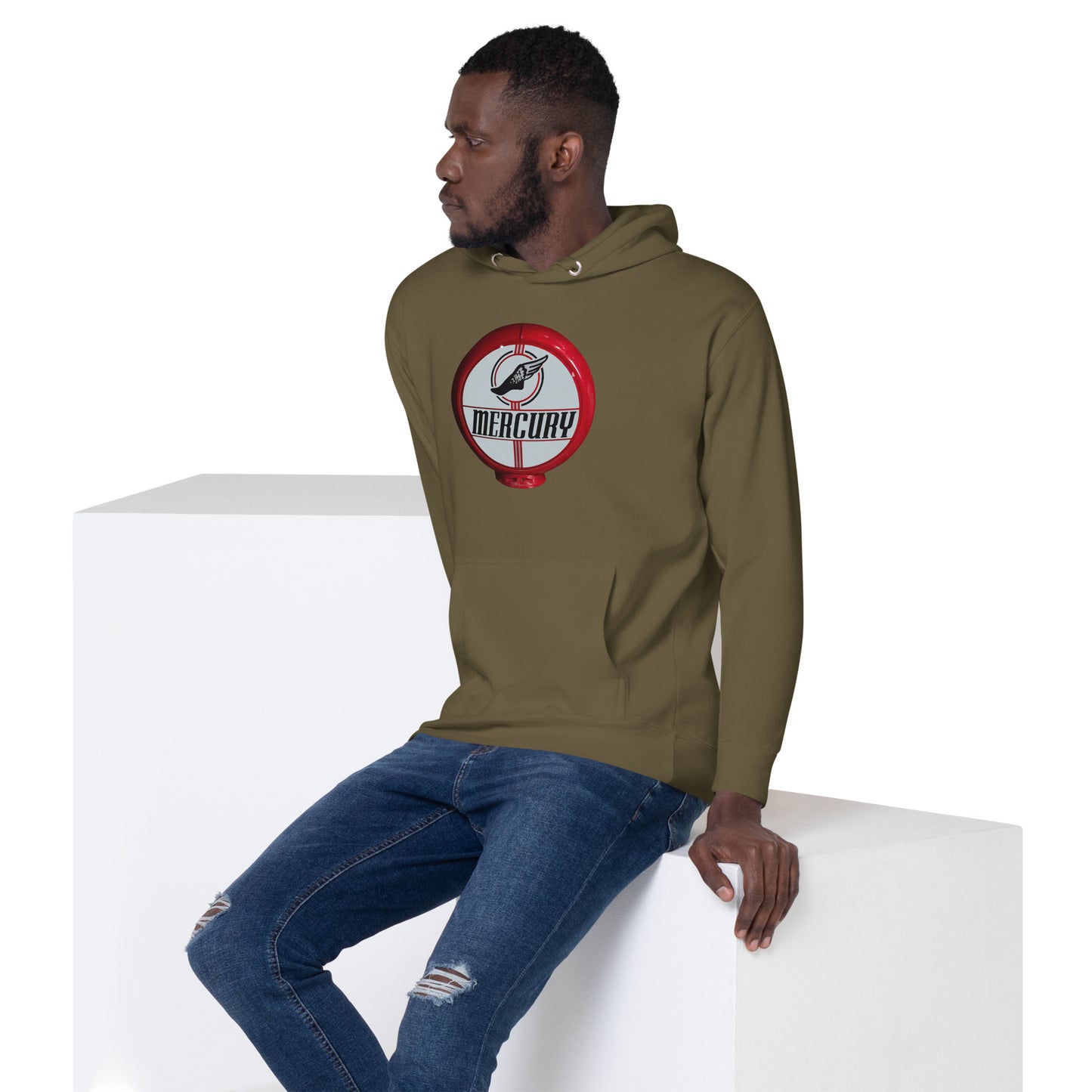 Retro Mercury Gas Globe Style Unisex Hoodie