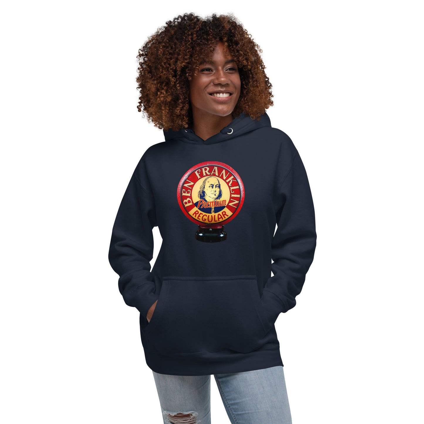 Ben Franklin Globe Style Unisex Hoodie