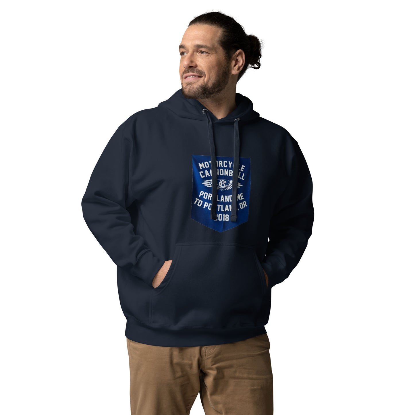 Cannonball Run MC Banner Style Unisex Hoodie