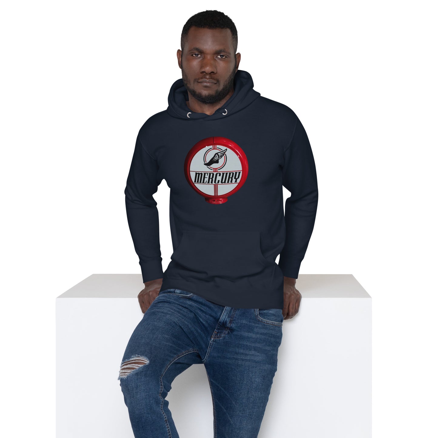 Retro Mercury Gas Globe Style Unisex Hoodie