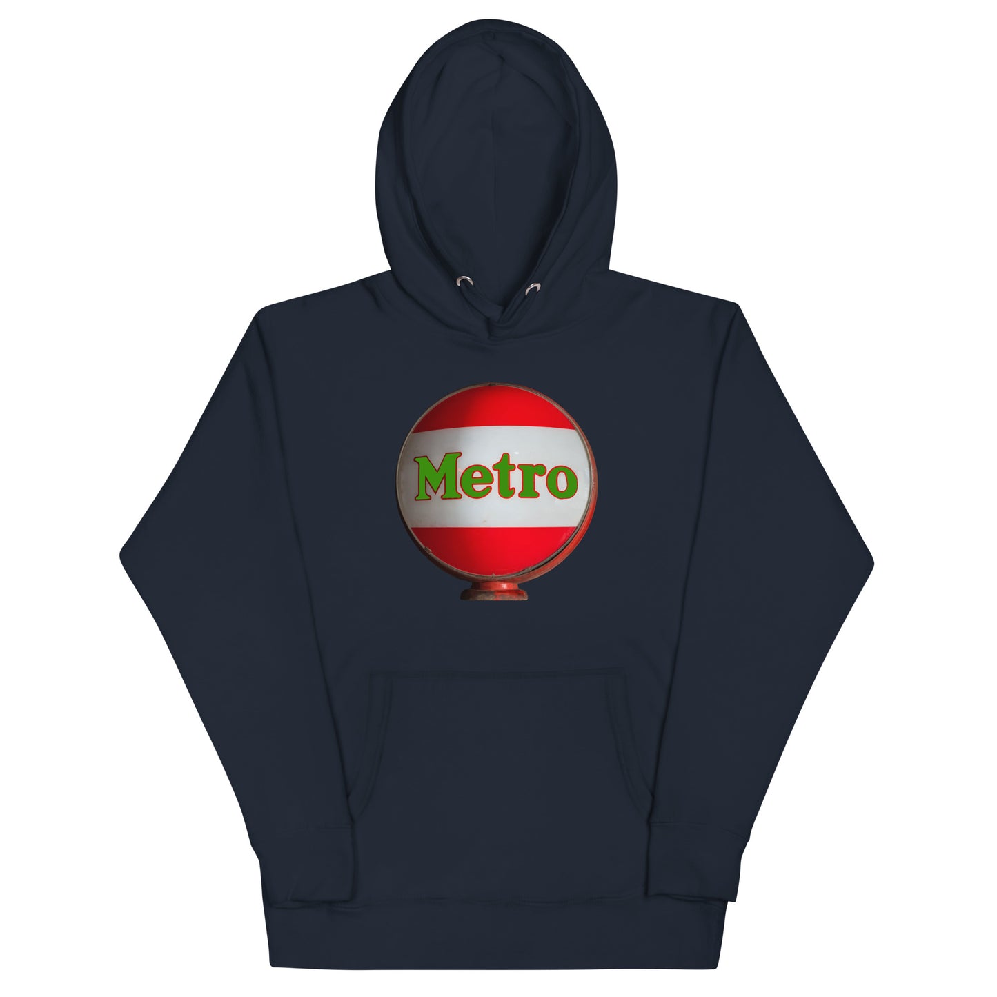 Retro Metro Globe Style Unisex Hoodie