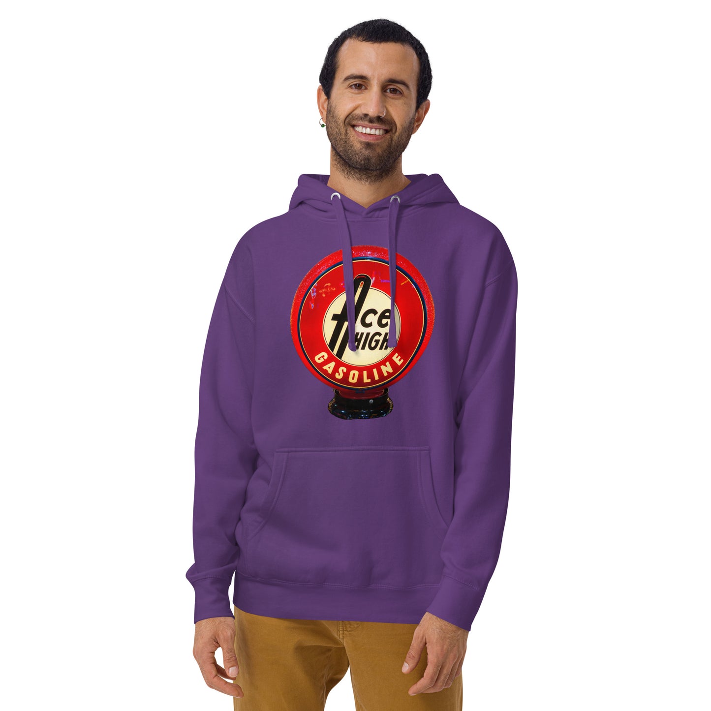 Ace High Gas Globe Style Unisex Hoodie