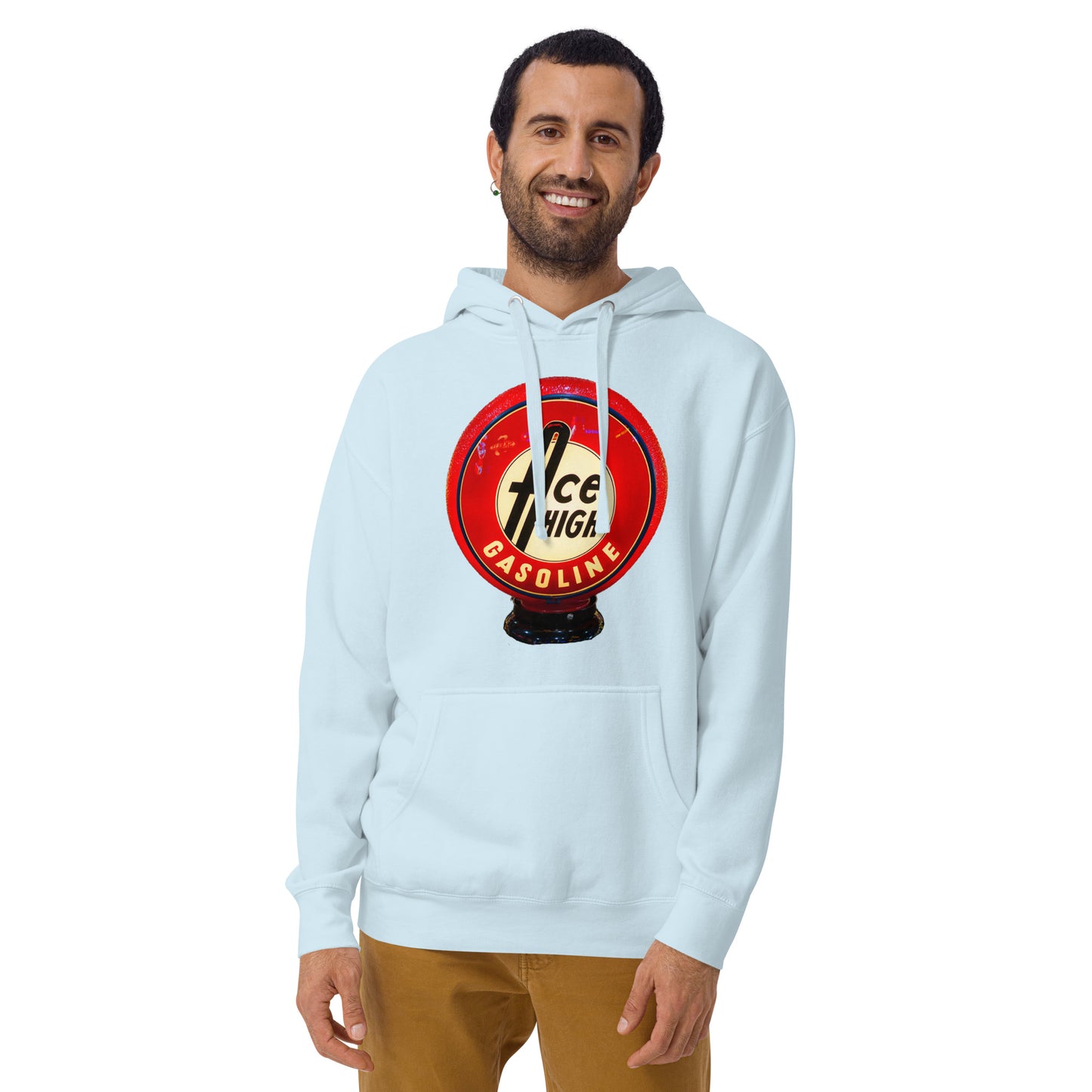 Ace High Gas Globe Style Unisex Hoodie