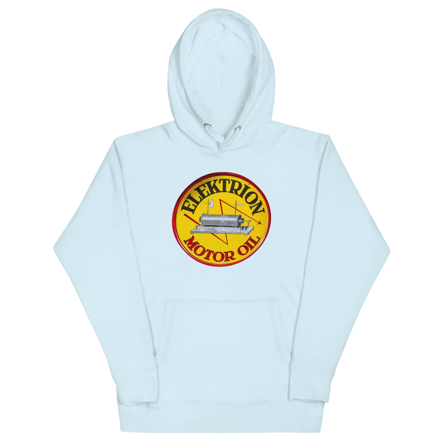 Elektrion Tin Sign Painted Unisex Hoodie