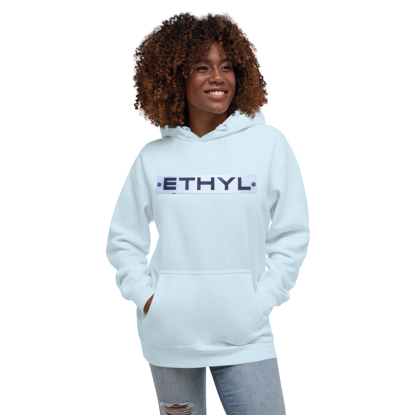 Vintage Ethyl Gas Sign Unisex Hoodie