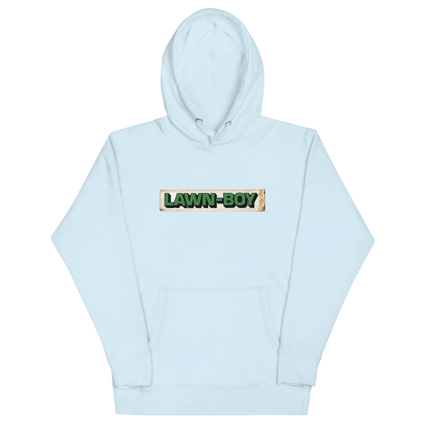 Lawn Boy Porcelain Patina Style Unisex Hoodie