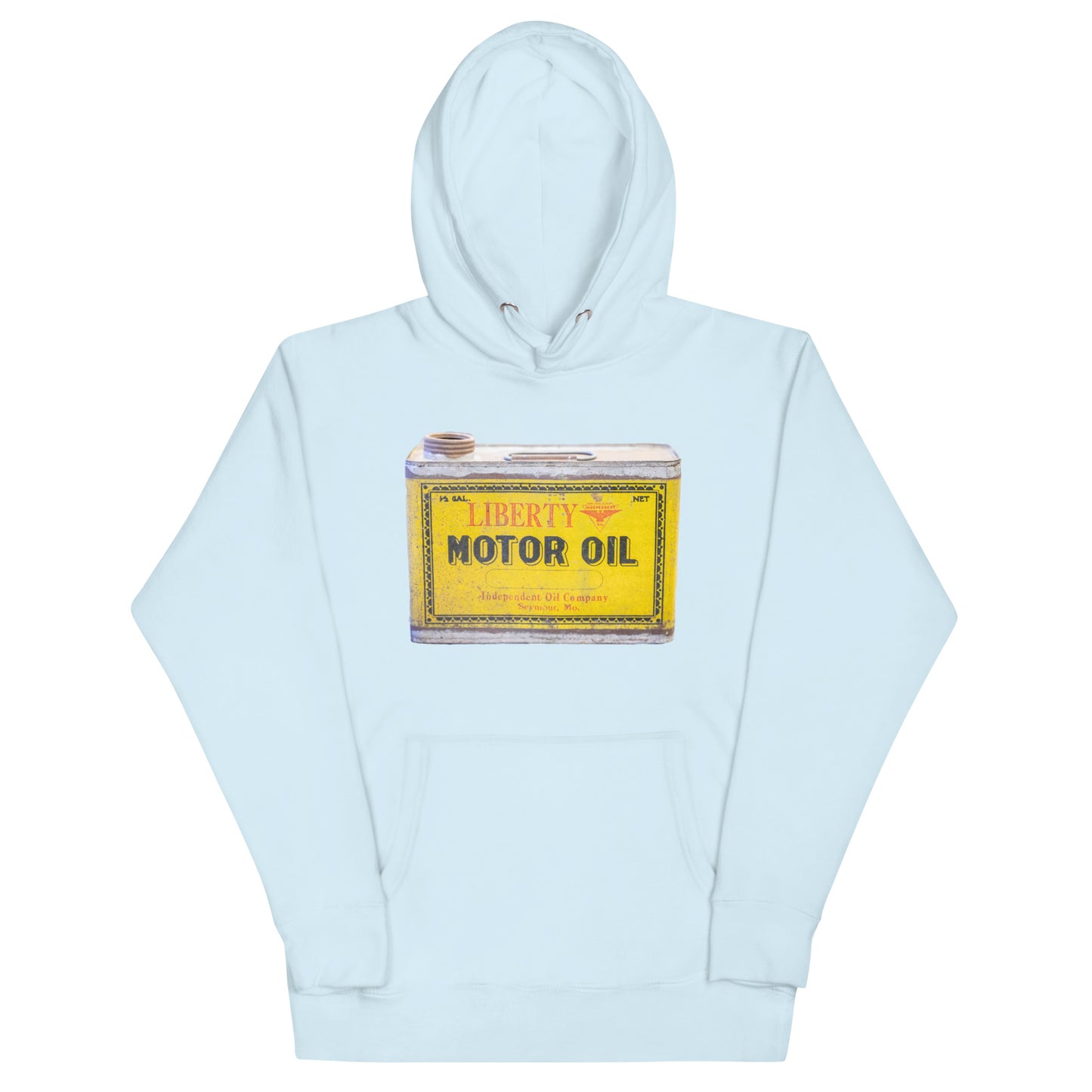 Vintage Patina Oil Can Unisex Hoodie