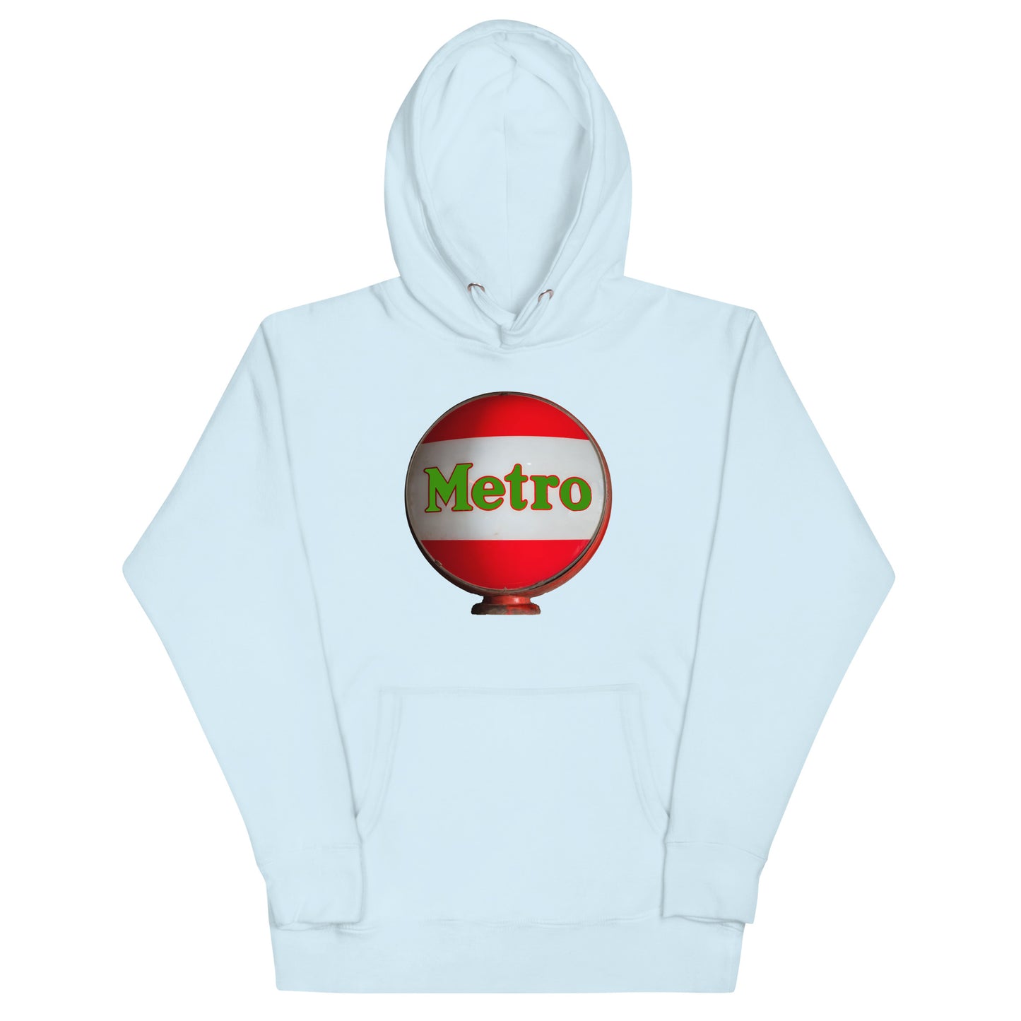 Retro Metro Globe Style Unisex Hoodie