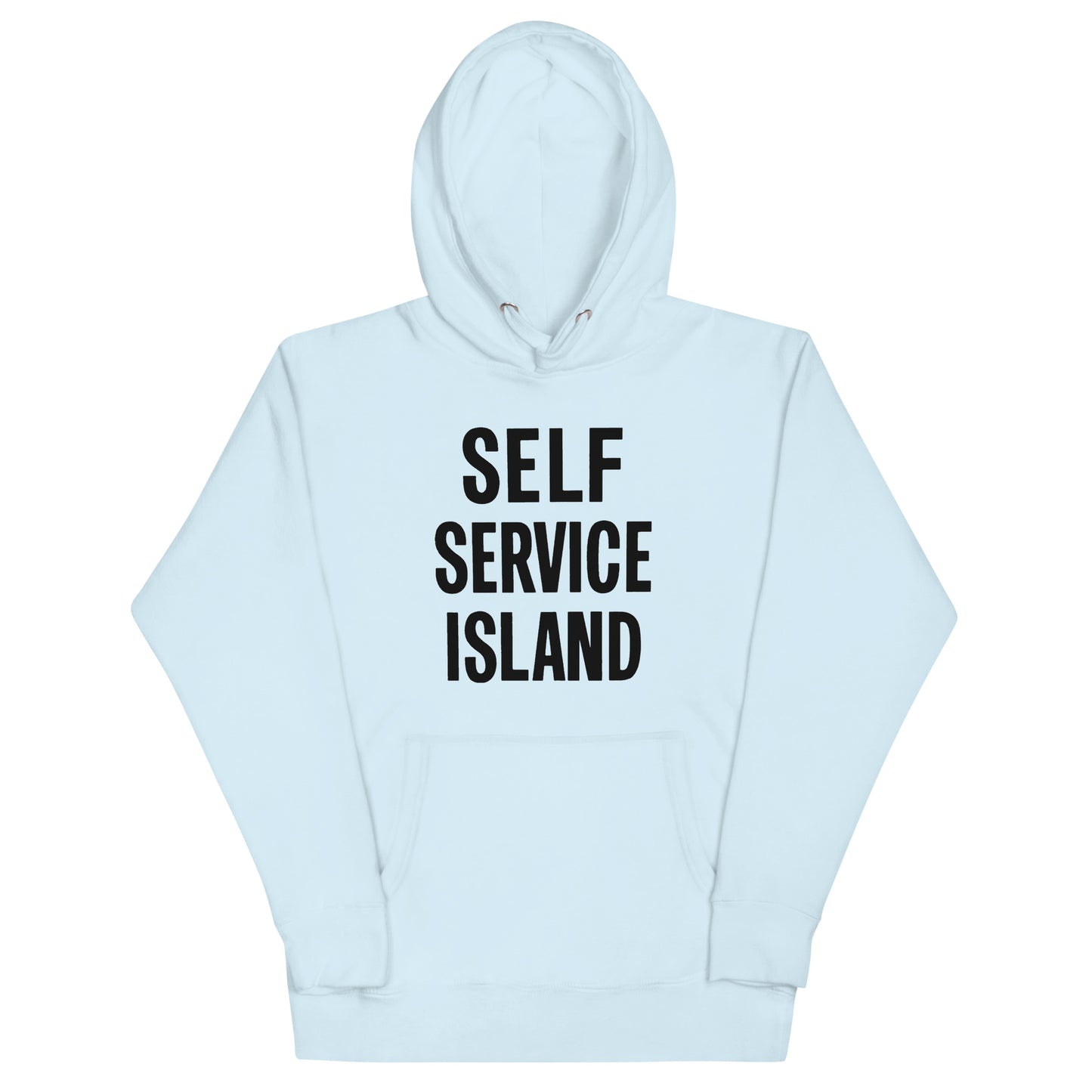 Self Service Island Design Unisex Hoodie