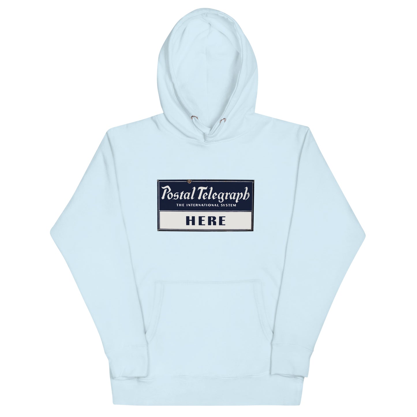 Vintage Telegraph Sign (The Original Email) Unisex Hoodie