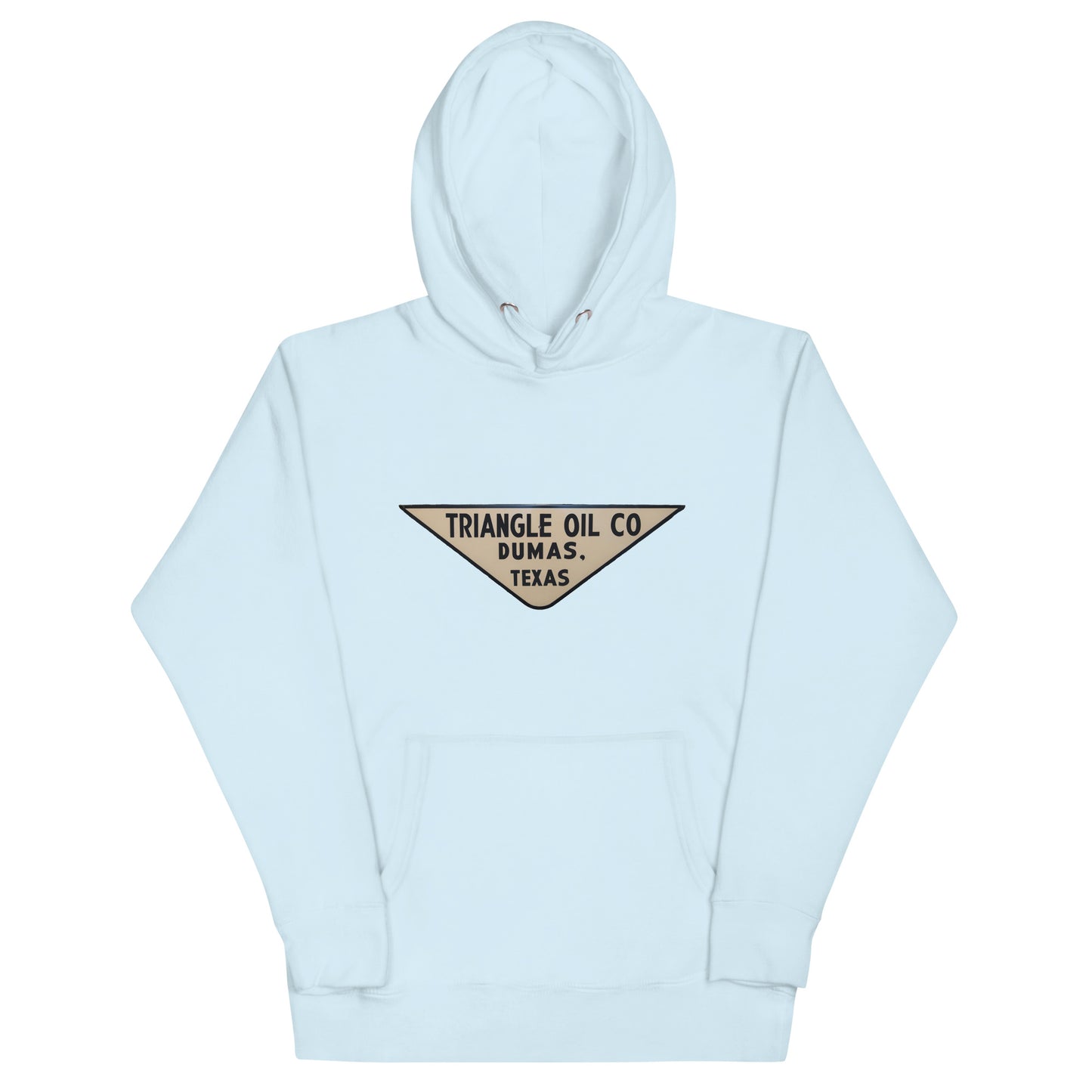 Retro Triangle Oil Company Tin Style Unisex Hoodie