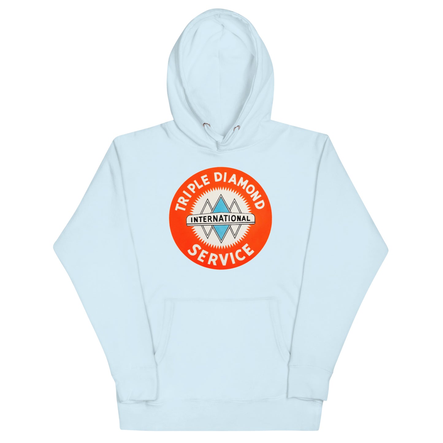 Triple Diamond Service Tin Style Unisex Hoodie