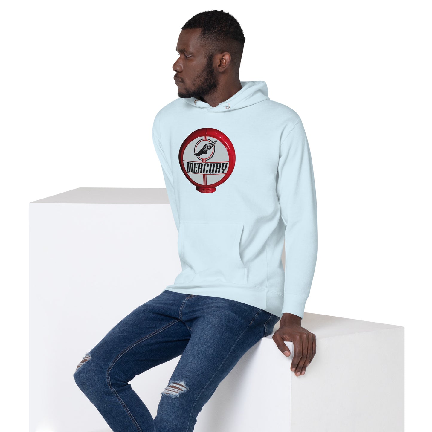 Retro Mercury Gas Globe Style Unisex Hoodie