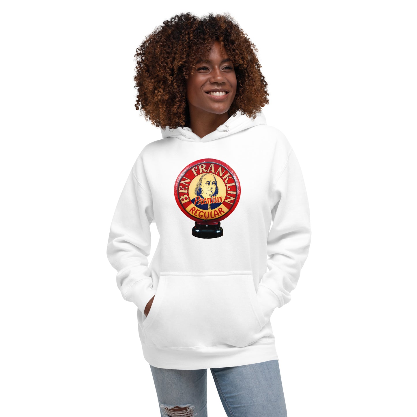 Ben Franklin Globe Style Unisex Hoodie