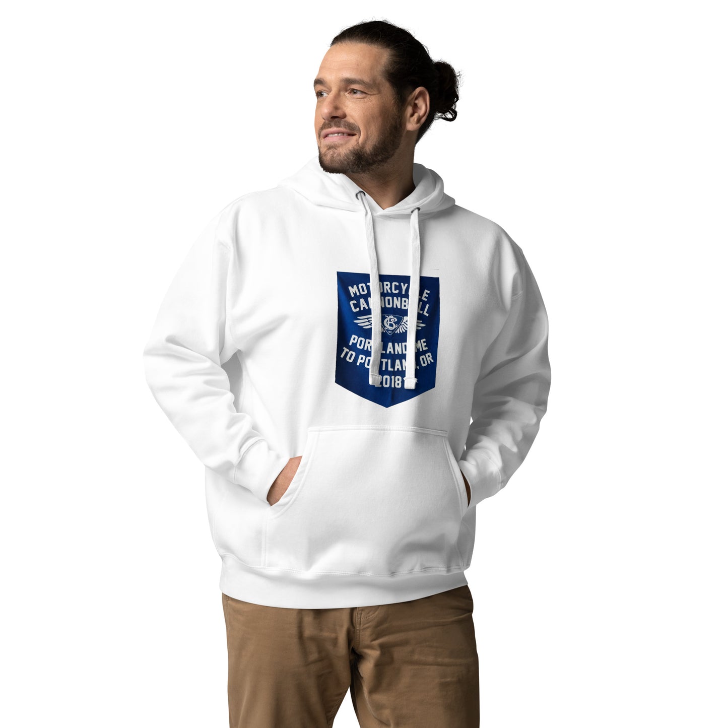 Cannonball Run MC Banner Style Unisex Hoodie