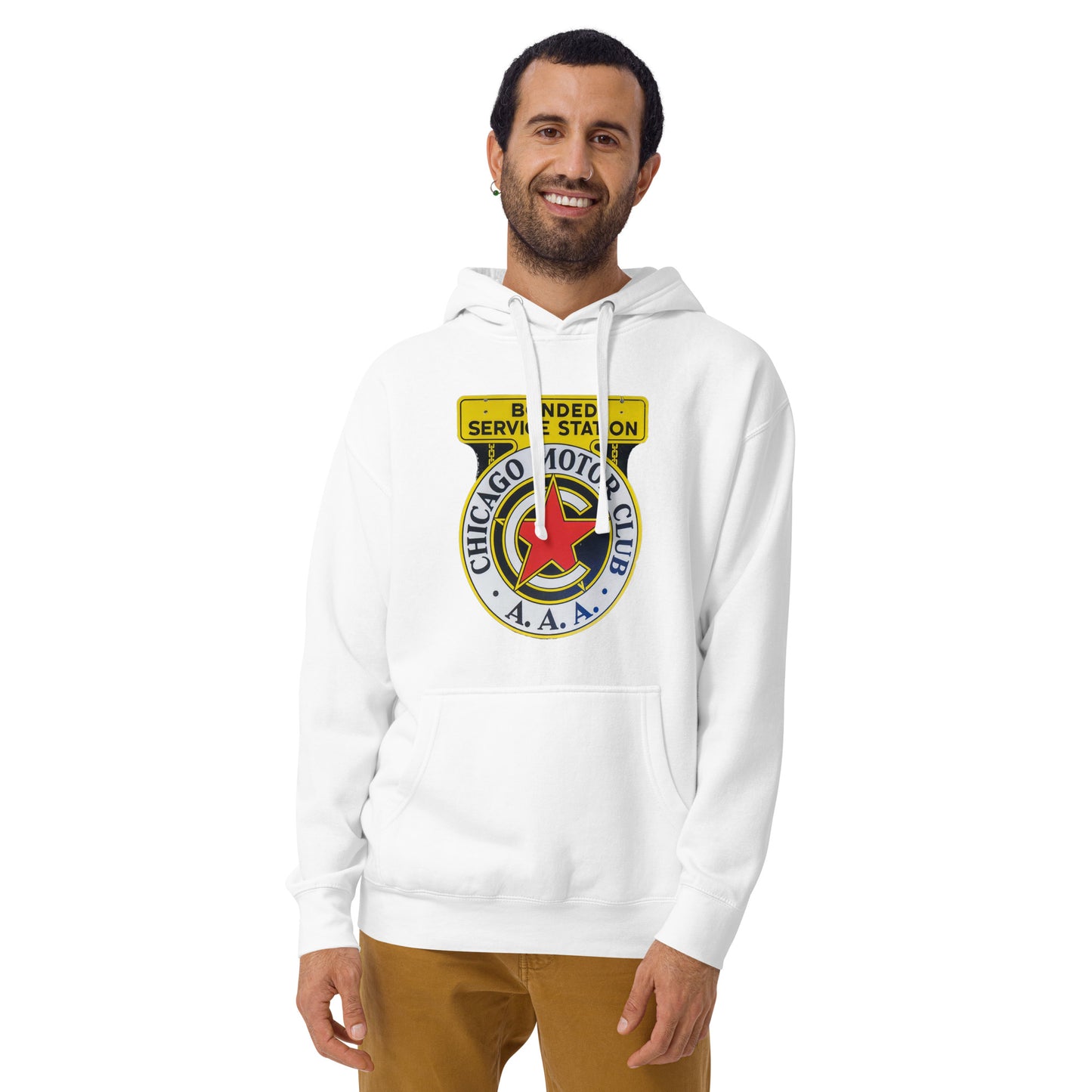 Chicago Motor Club Tin StyleUnisex Hoodie