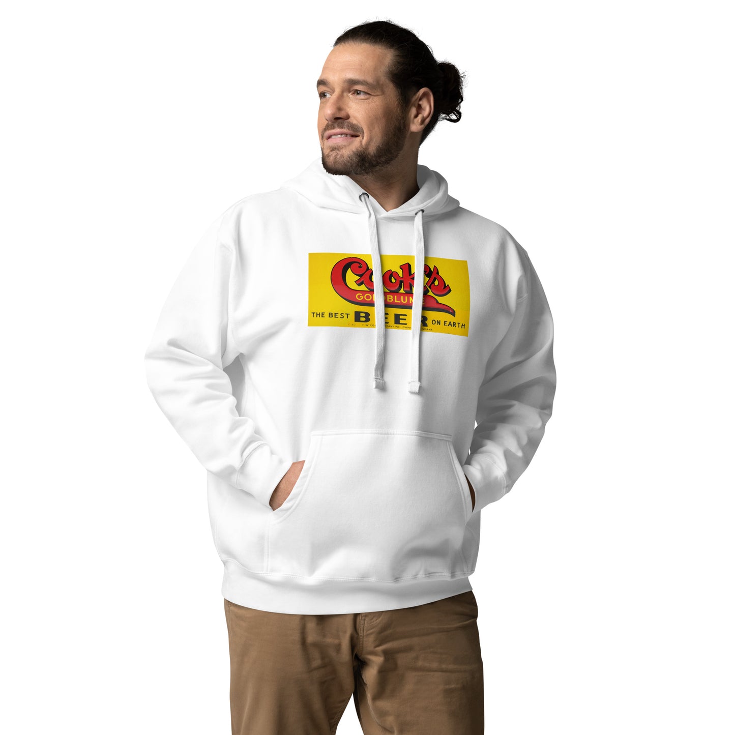 Cooks Beer Vintage Tin Style Unisex Hoodie