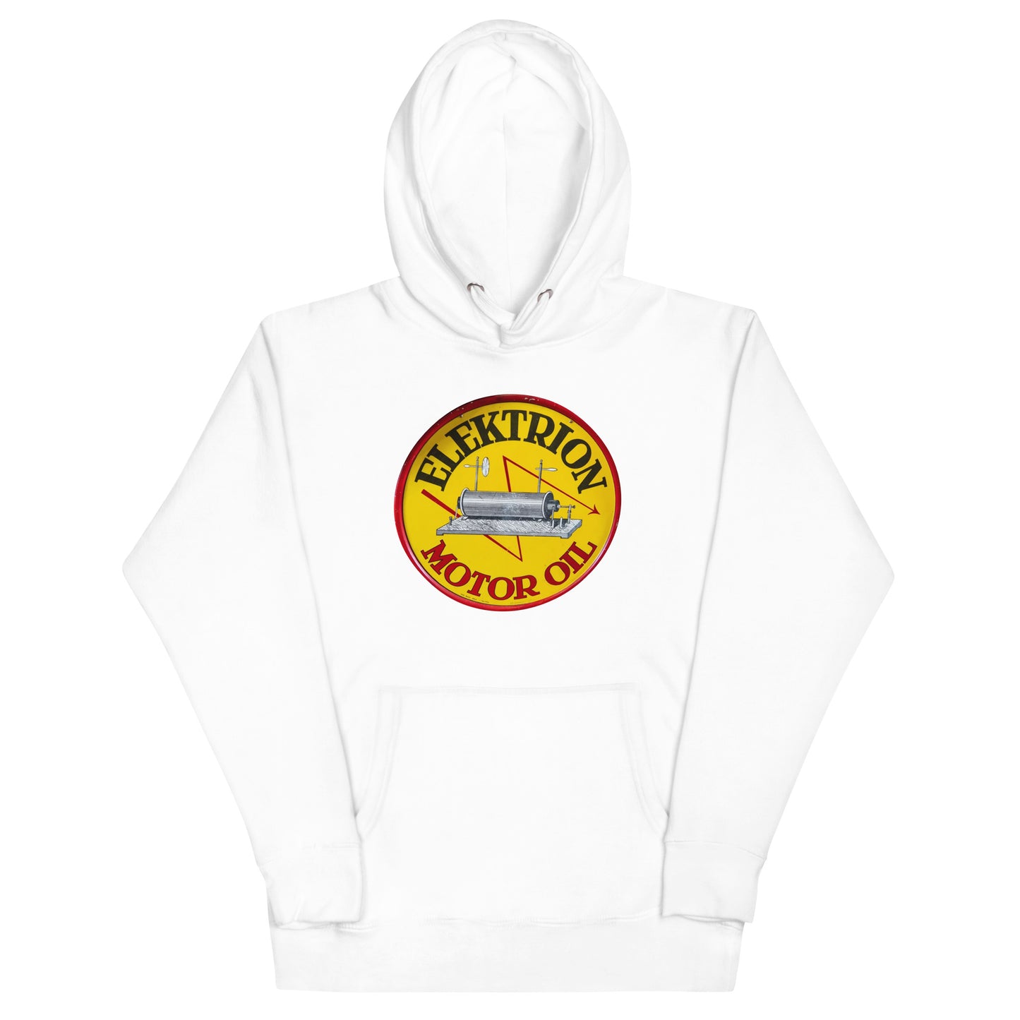 Elektrion Tin Sign Painted Unisex Hoodie