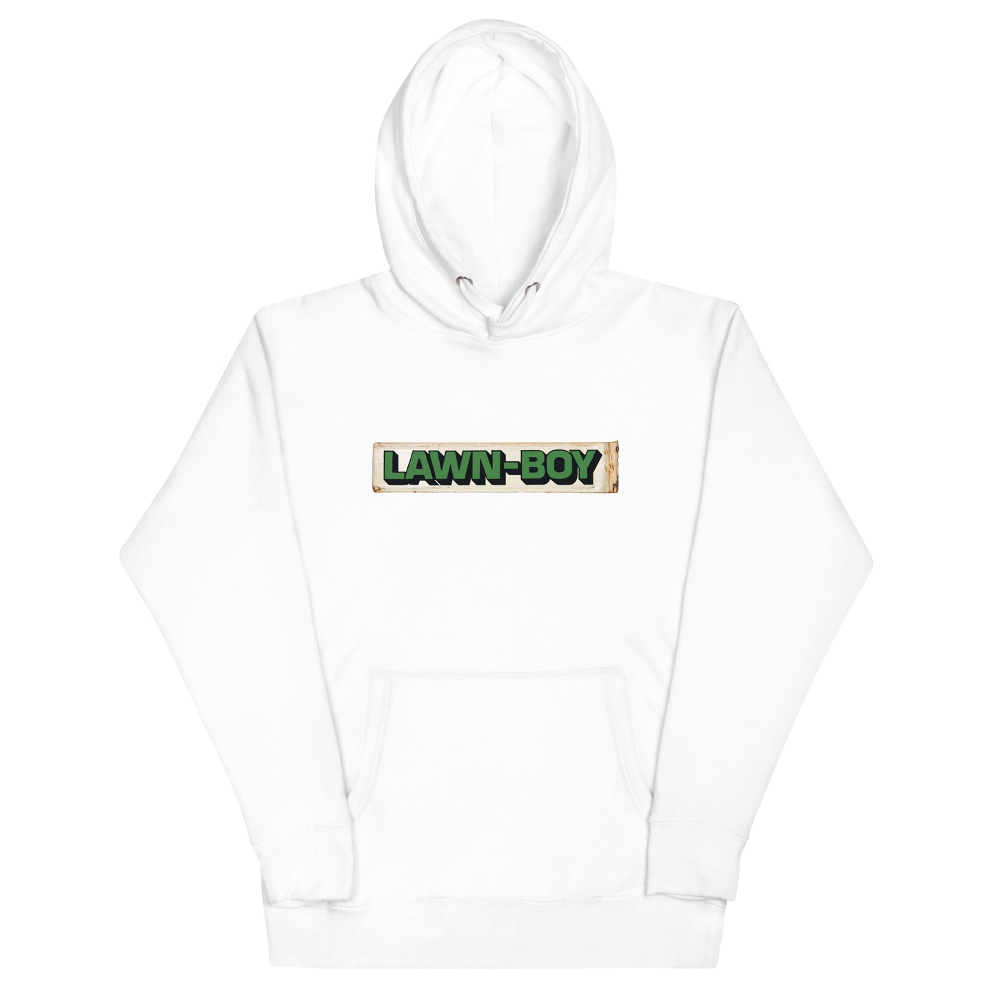 Lawn Boy Porcelain Patina Style Unisex Hoodie