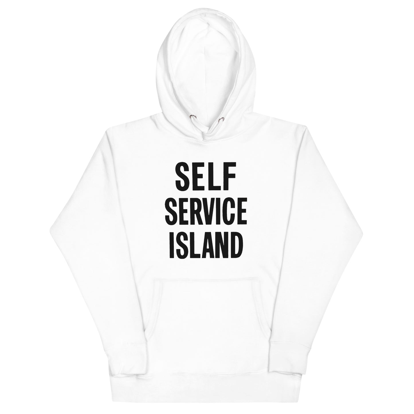 Self Service Island Design Unisex Hoodie