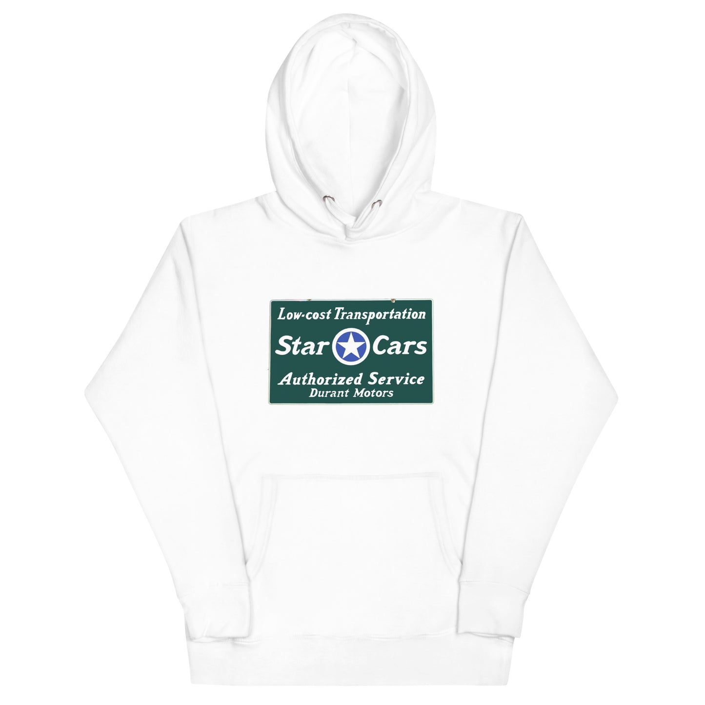 Retro Star Cars Porcelin Style Painted Unisex Hoodie