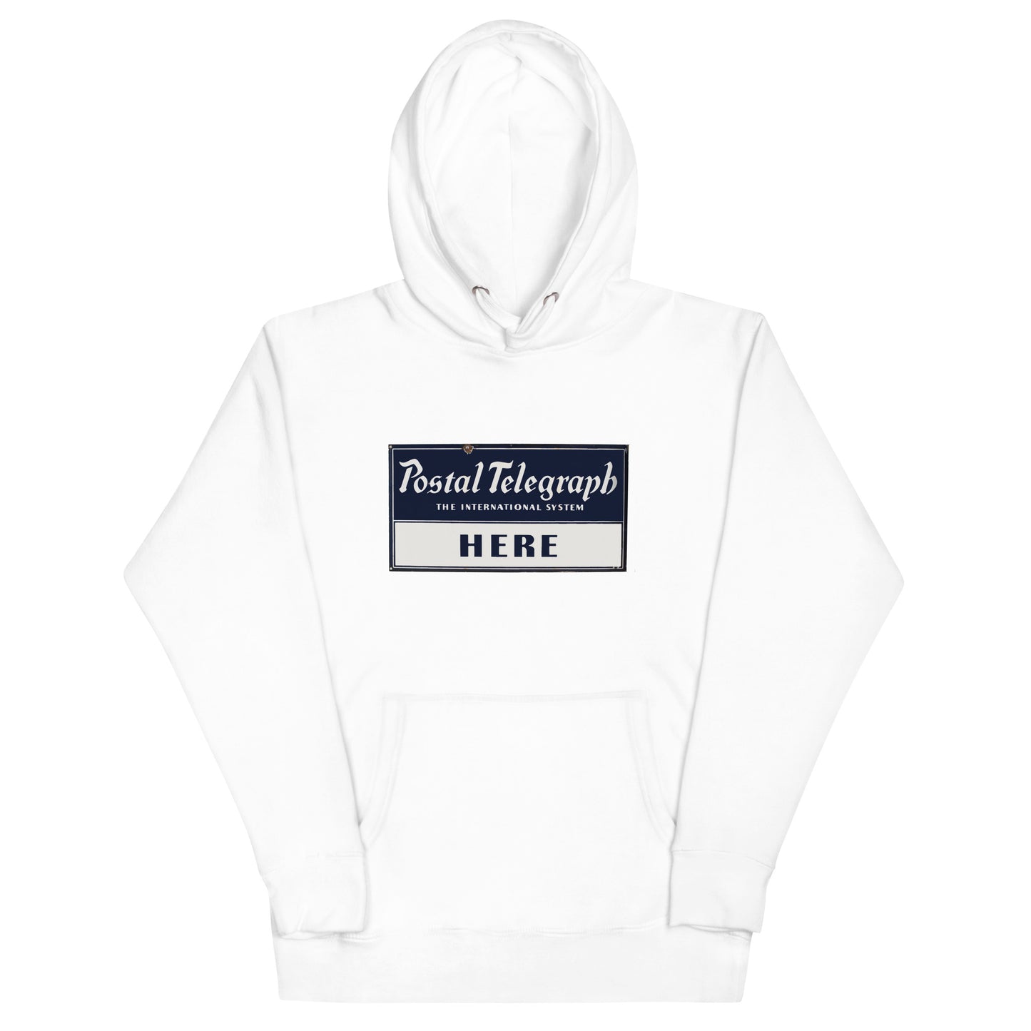 Vintage Telegraph Sign (The Original Email) Unisex Hoodie