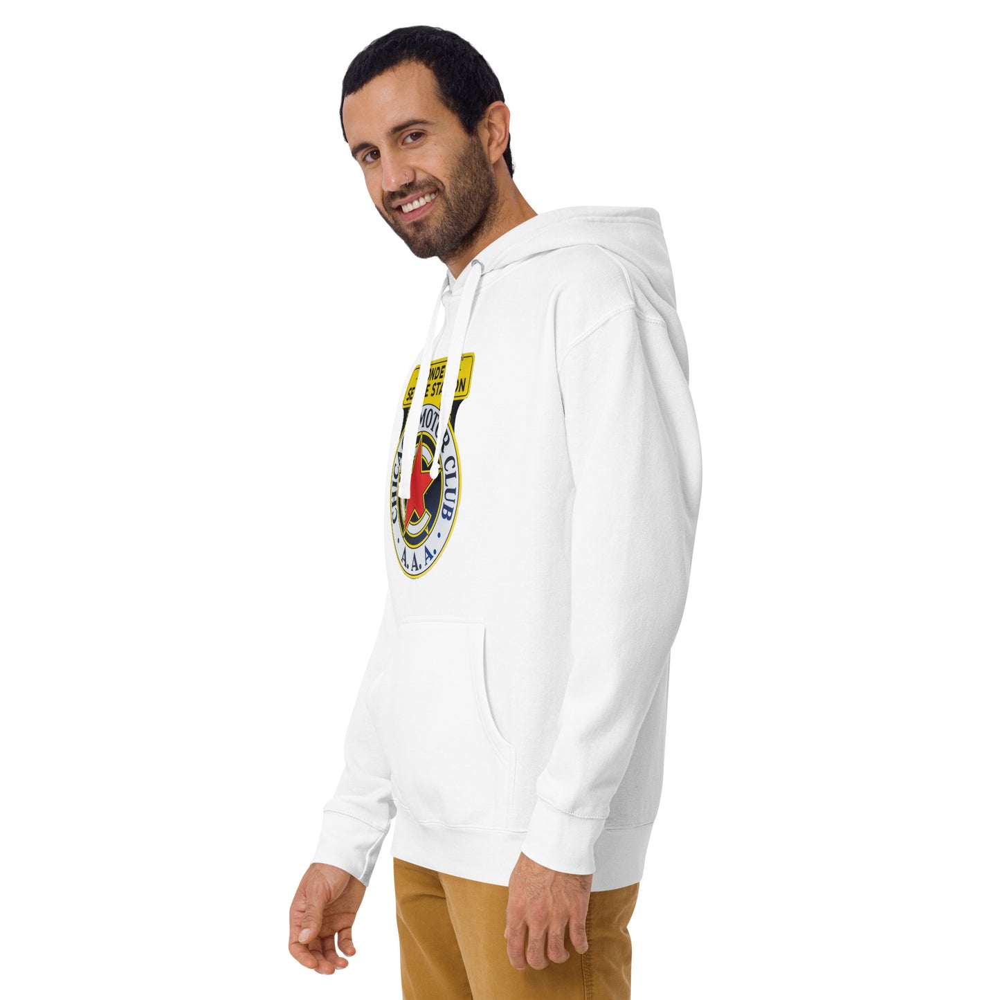 Chicago Motor Club Tin StyleUnisex Hoodie