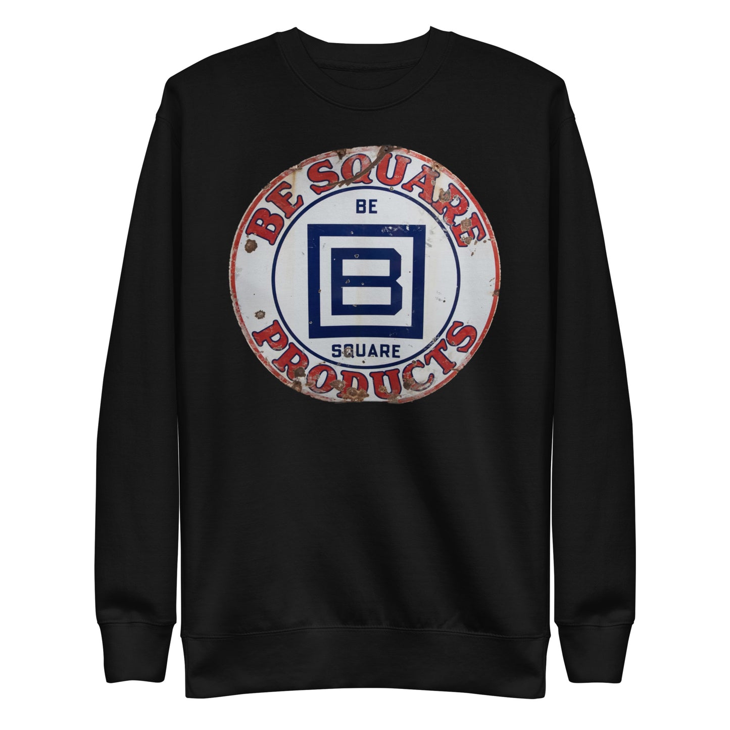 B Square Design Porcelain Unisex Premium Sweatshirt